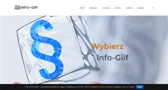 Desktop Screenshot of giif.com.pl